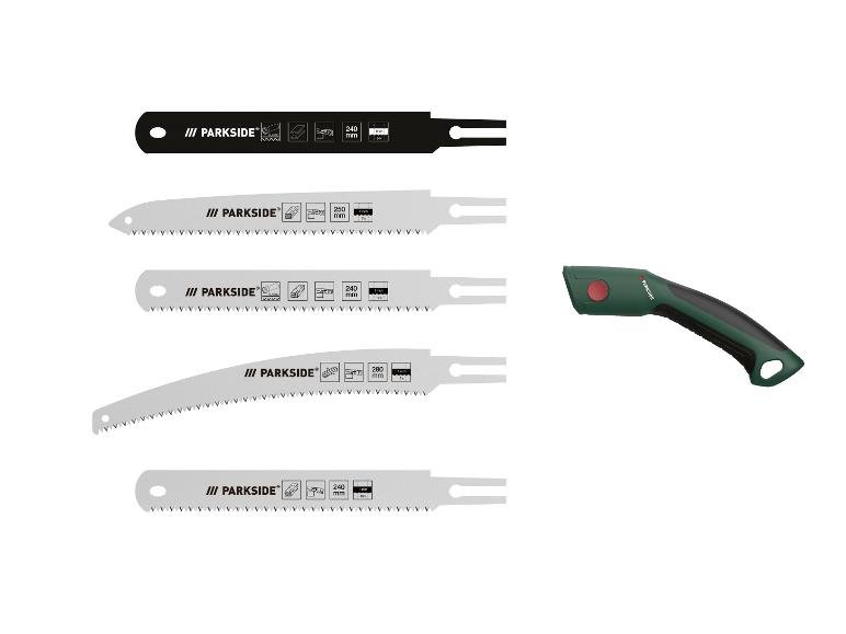 Set de 7 scies à main