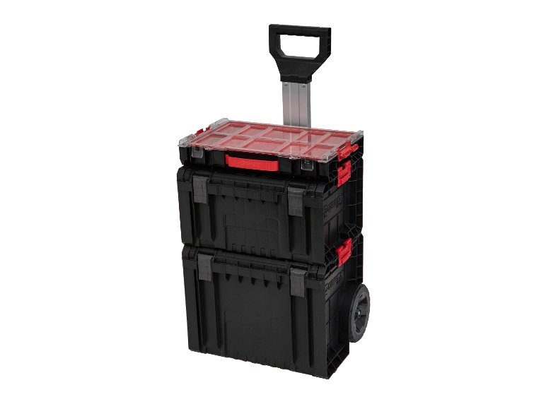 Kit caisse à outils sur roulettes, 3 pièces