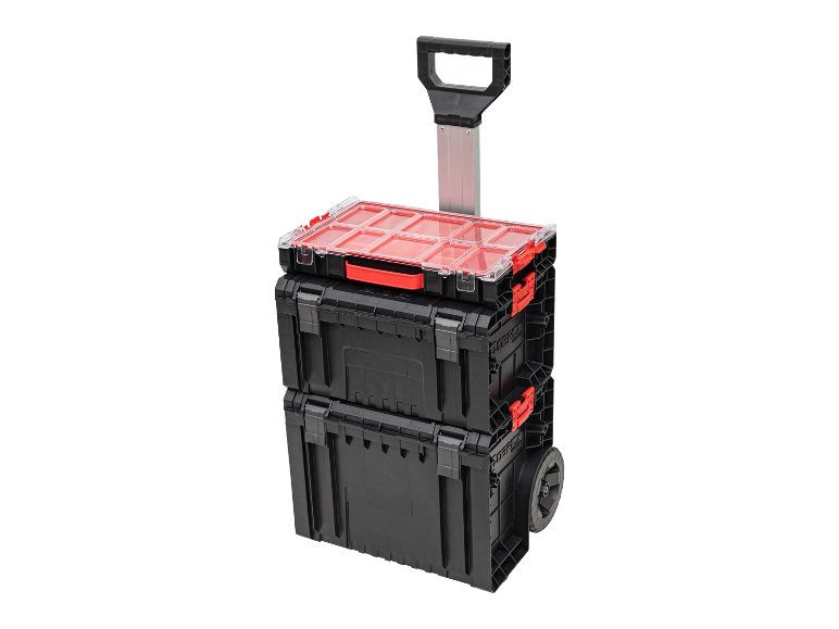 Kit caisse à outils sur roulettes, 3 pièces