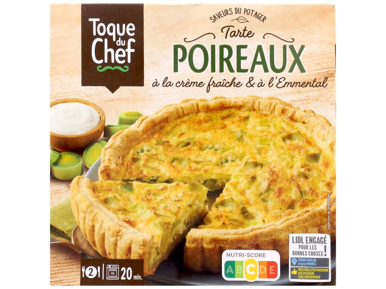 Tarte aux poireaux