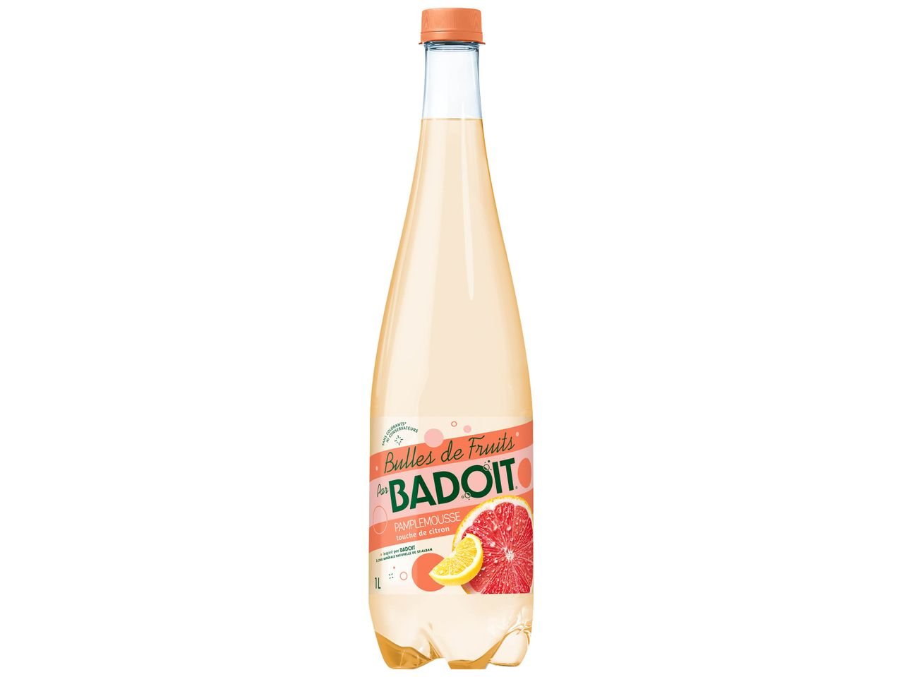 Badoit bulles de fruits pamplemousse