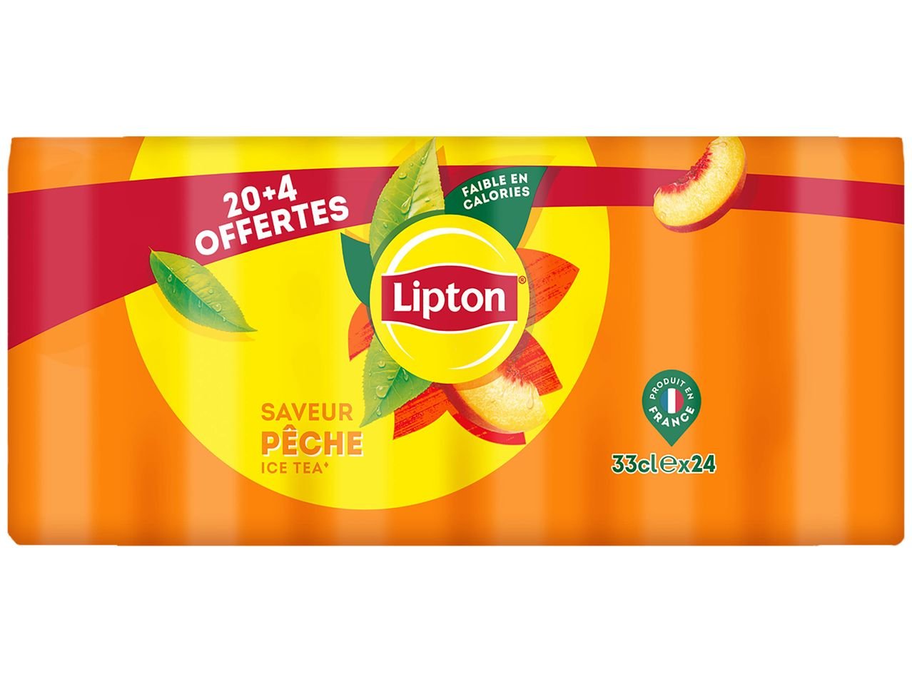 Lipton saveur pêche