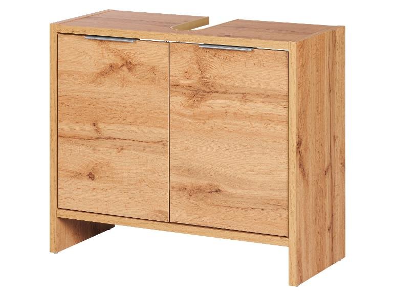 Meuble sous vasque Verona, 64,1 x 54,8 x 27,7 cm, imitation chêne