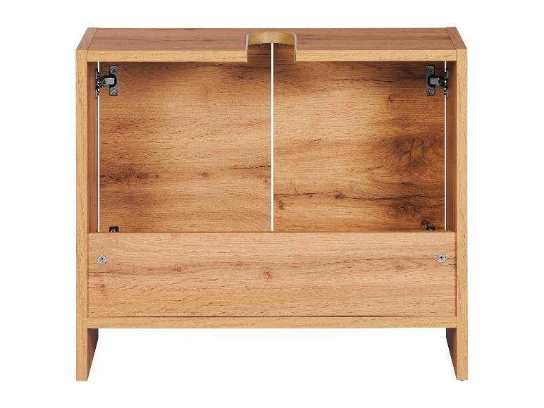 Meuble sous vasque Verona, 64,1 x 54,8 x 27,7 cm, imitation chêne