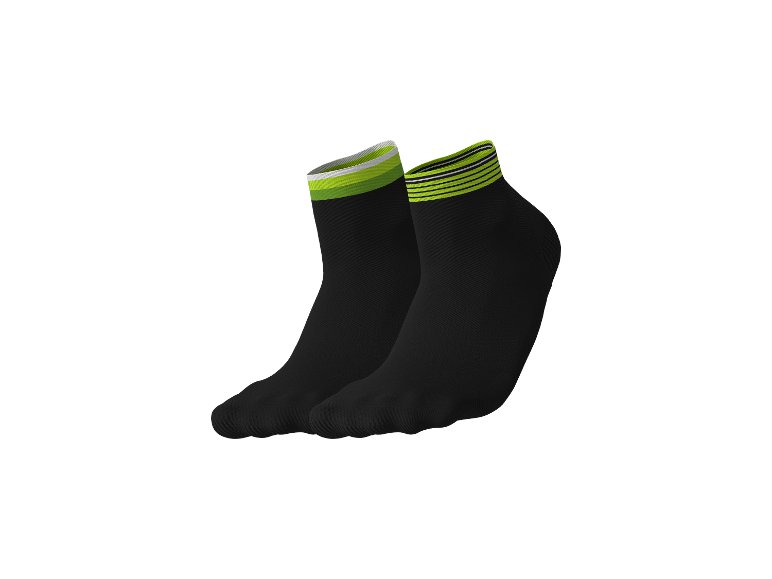 Lot de 2 paires de chaussettes de cyclisme unisexe