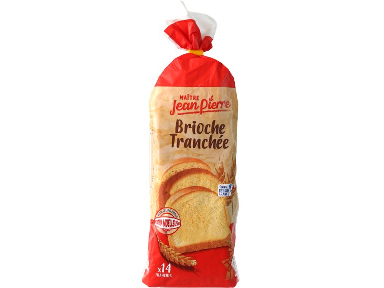 Brioche tranchée