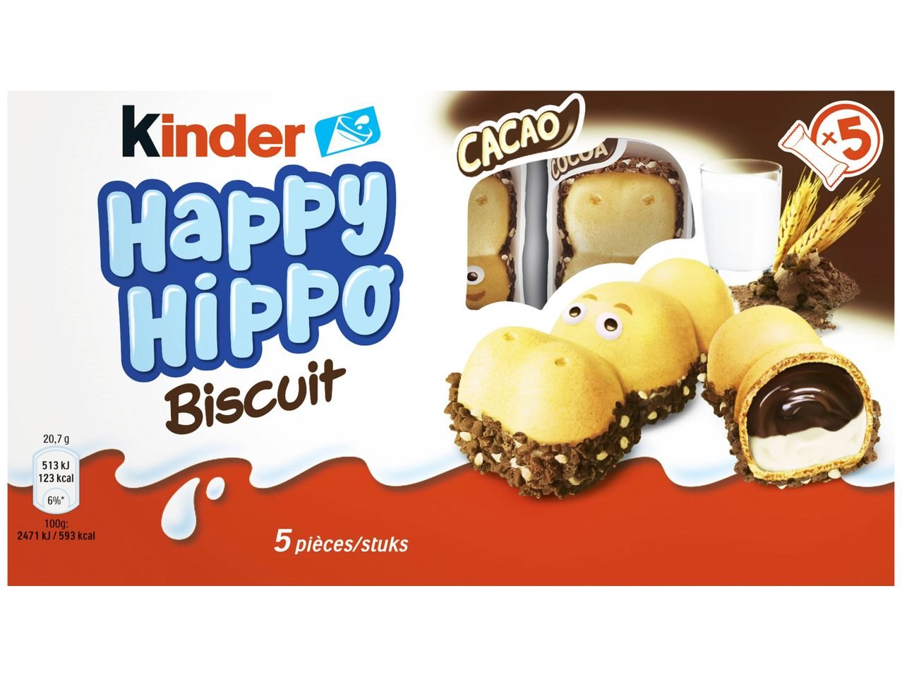 Kinder Happy Hippo Cacao