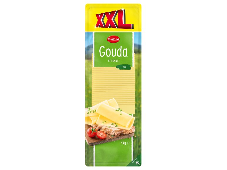 Gouda en tranches