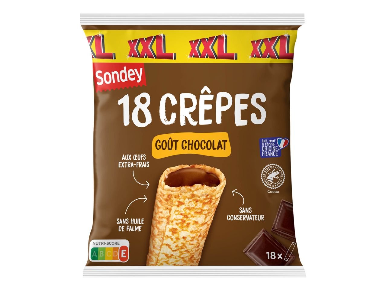 Crêpes fourrées