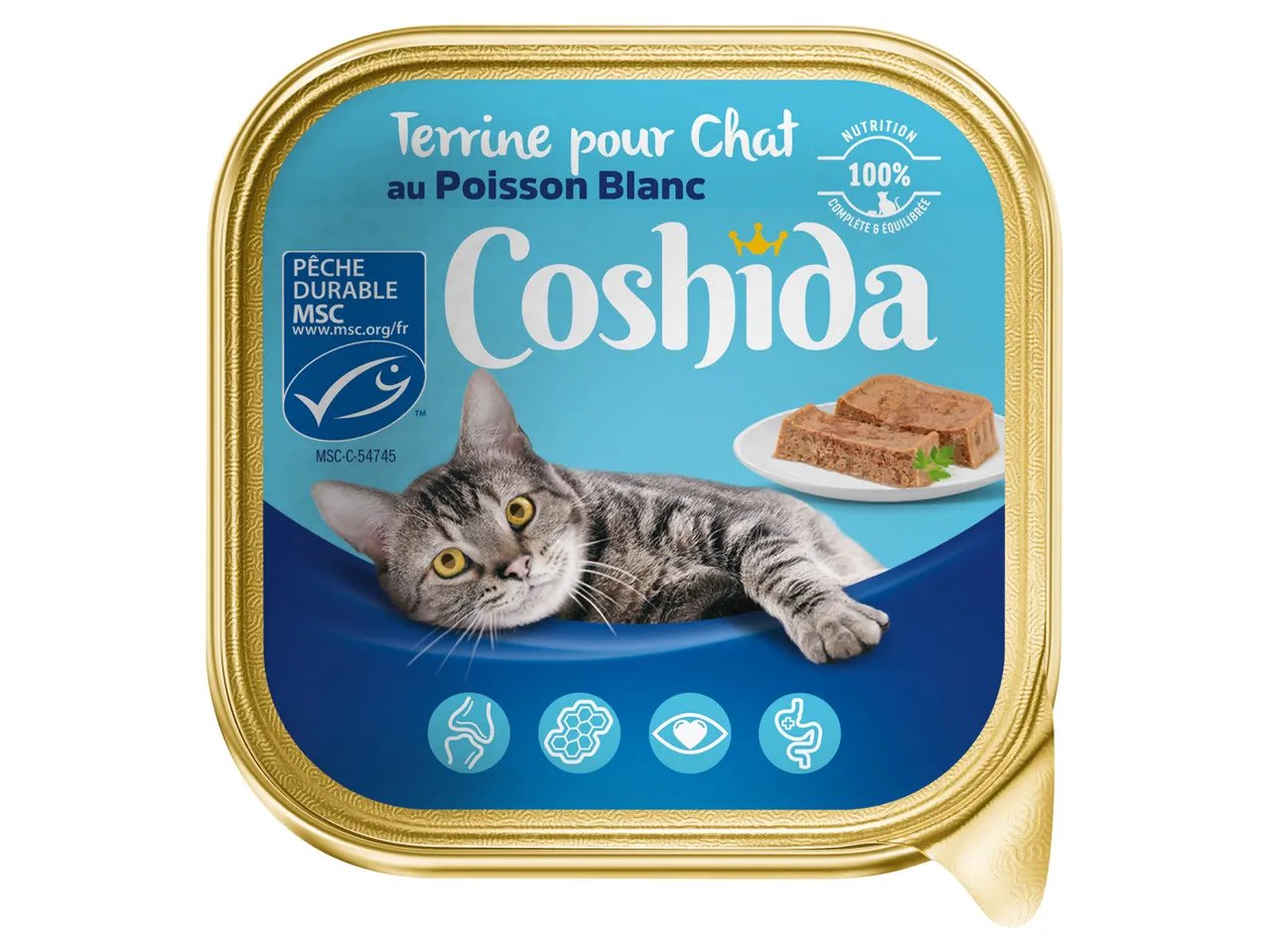Barquettes pour chat