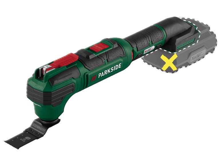 Outil multifonction sans fil PAMFW 20-Li C3, 20 V
