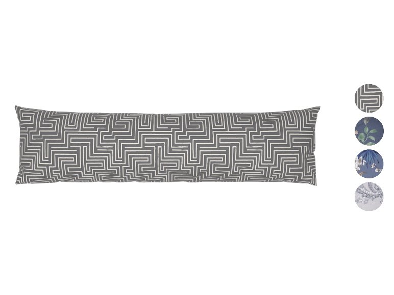 Taie de traversin en satin microfibre, 40x145 cm