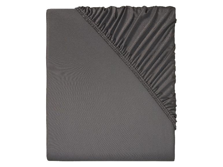 Drap-housse en jersey microfibre, 90-100 x 200 cm
