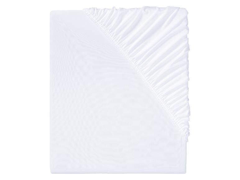 Drap-housse en jersey microfibre, 90-100 x 200 cm