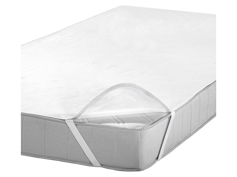 Setex Protège-matelas imperméable en tissu éponge bicouche