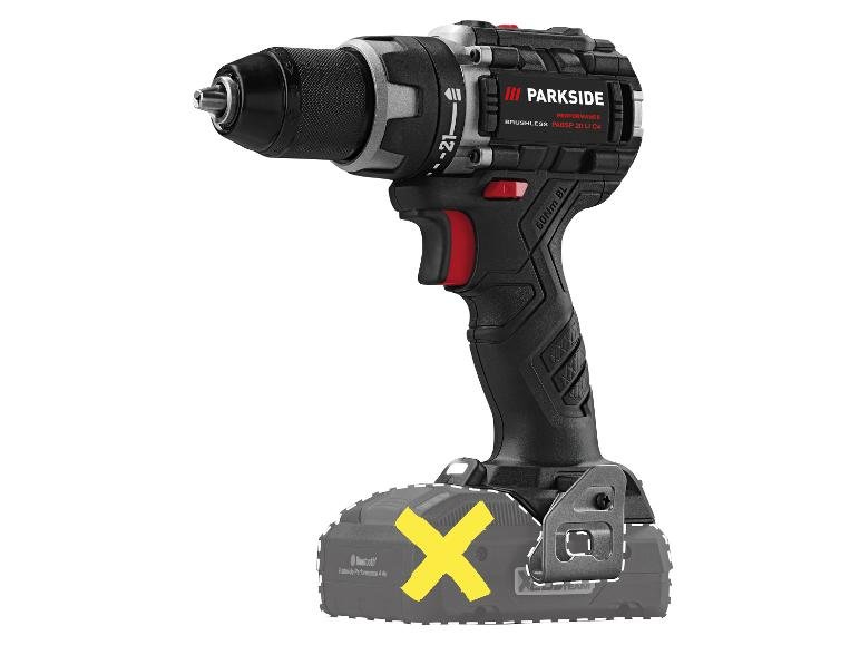 Perceuse-visseuse sans fil PABSP 20 Li C4, 20 V