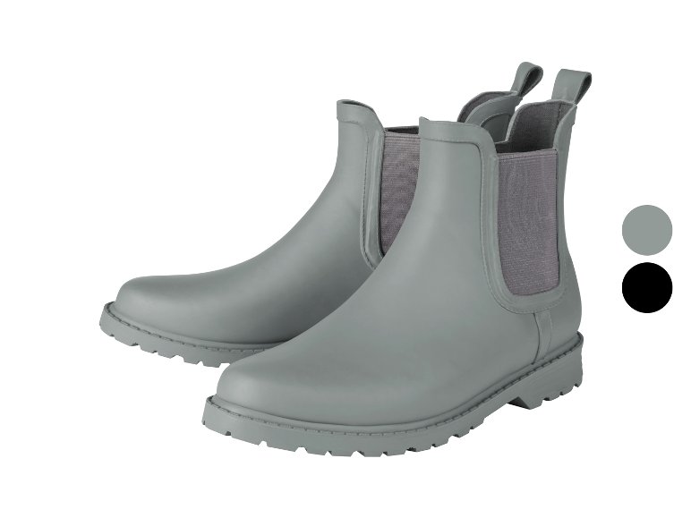 Bottines de pluie femme