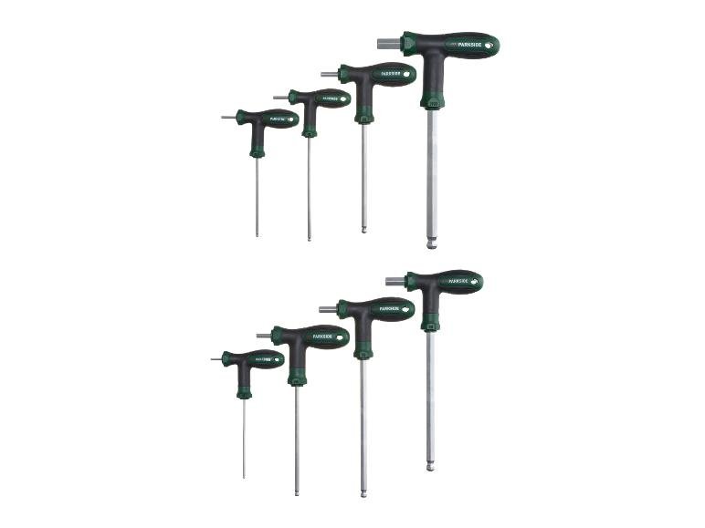 Set de clés mâles, 8 pièces