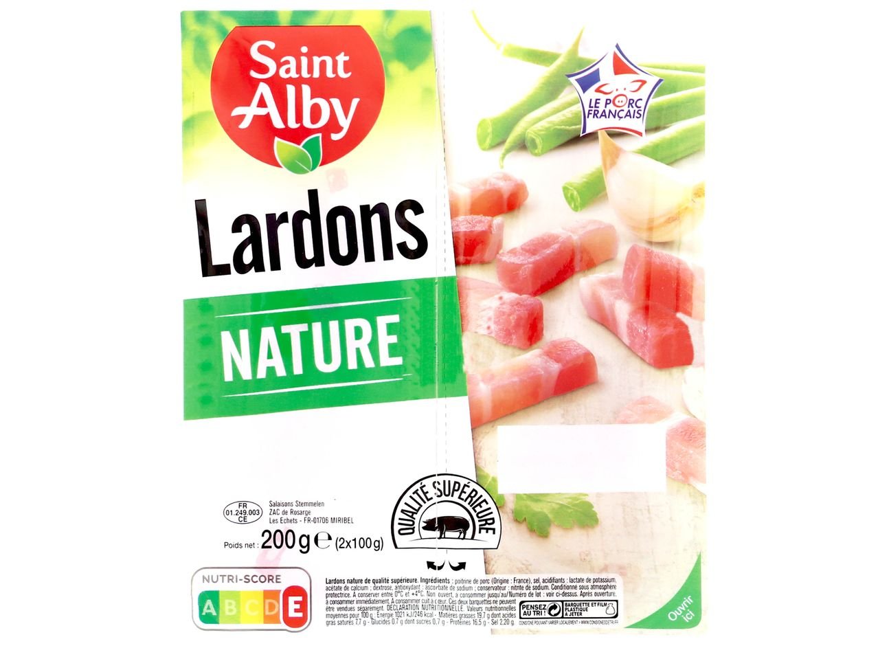 Lardons nature
