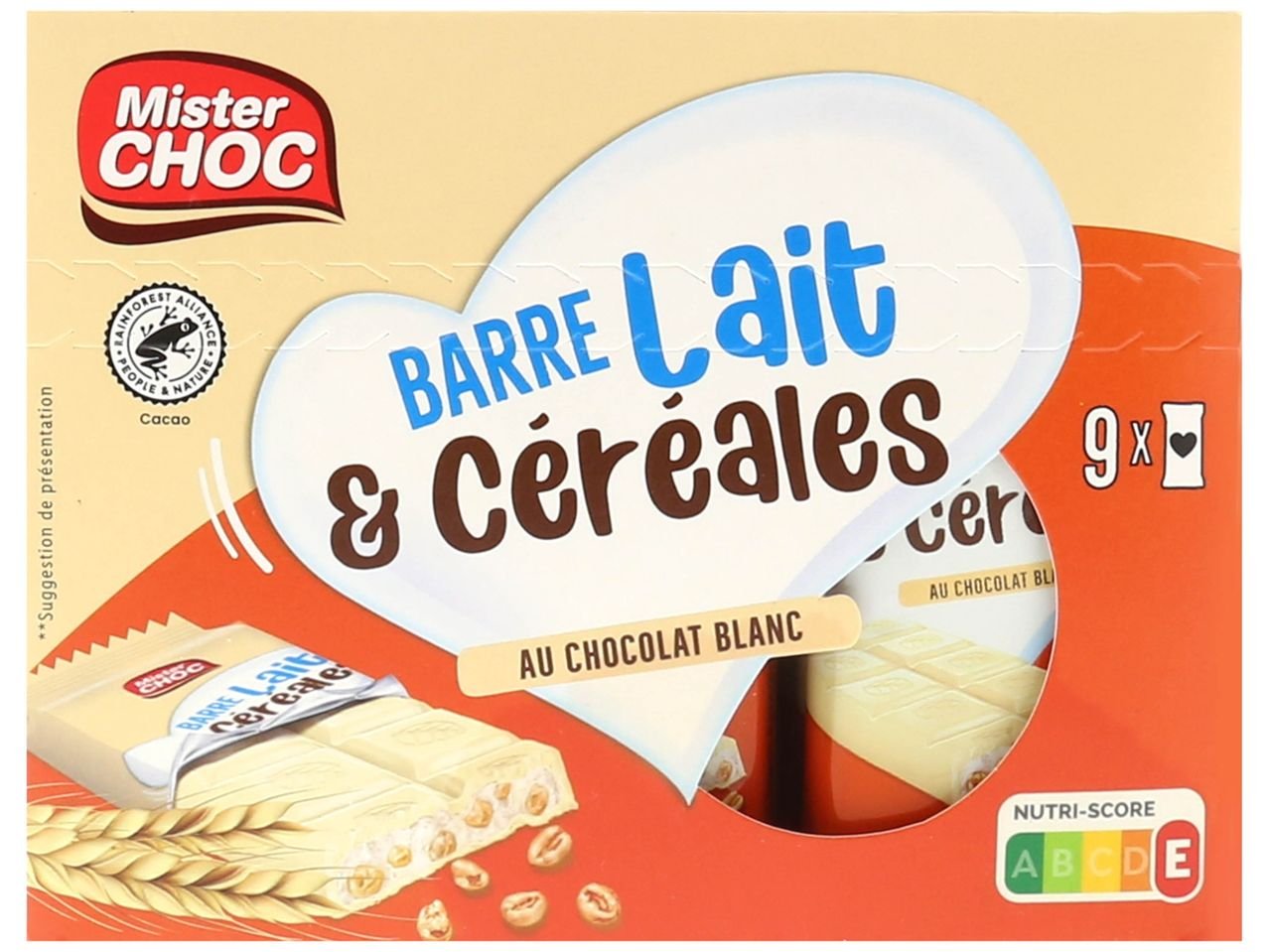 Barre lait & céréales