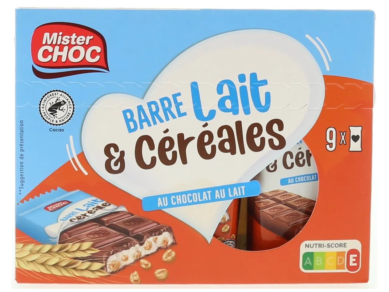 Barre lait & céréales