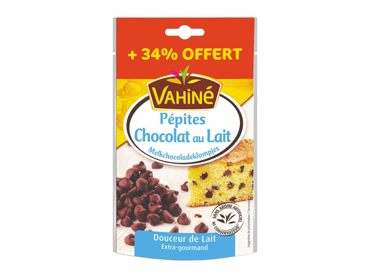 Vahiné pépites chocolat au lait