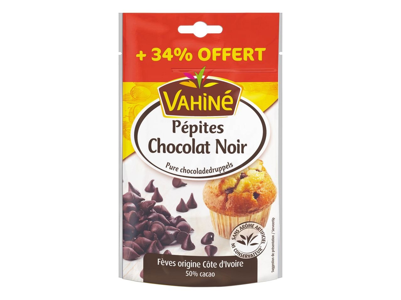 Vahiné Pépites chocolat noir