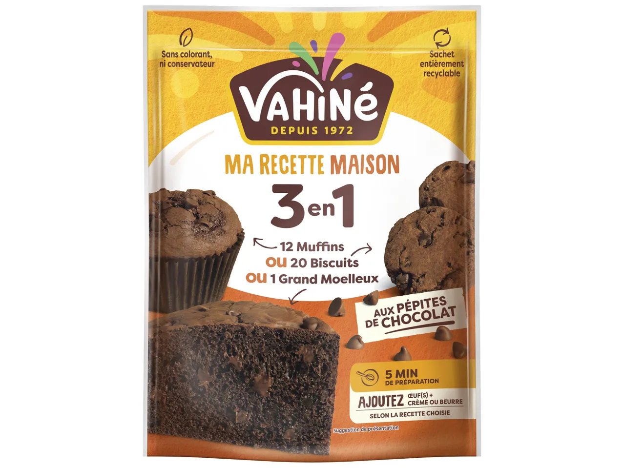 Vahiné ma recette maison 3 en 1