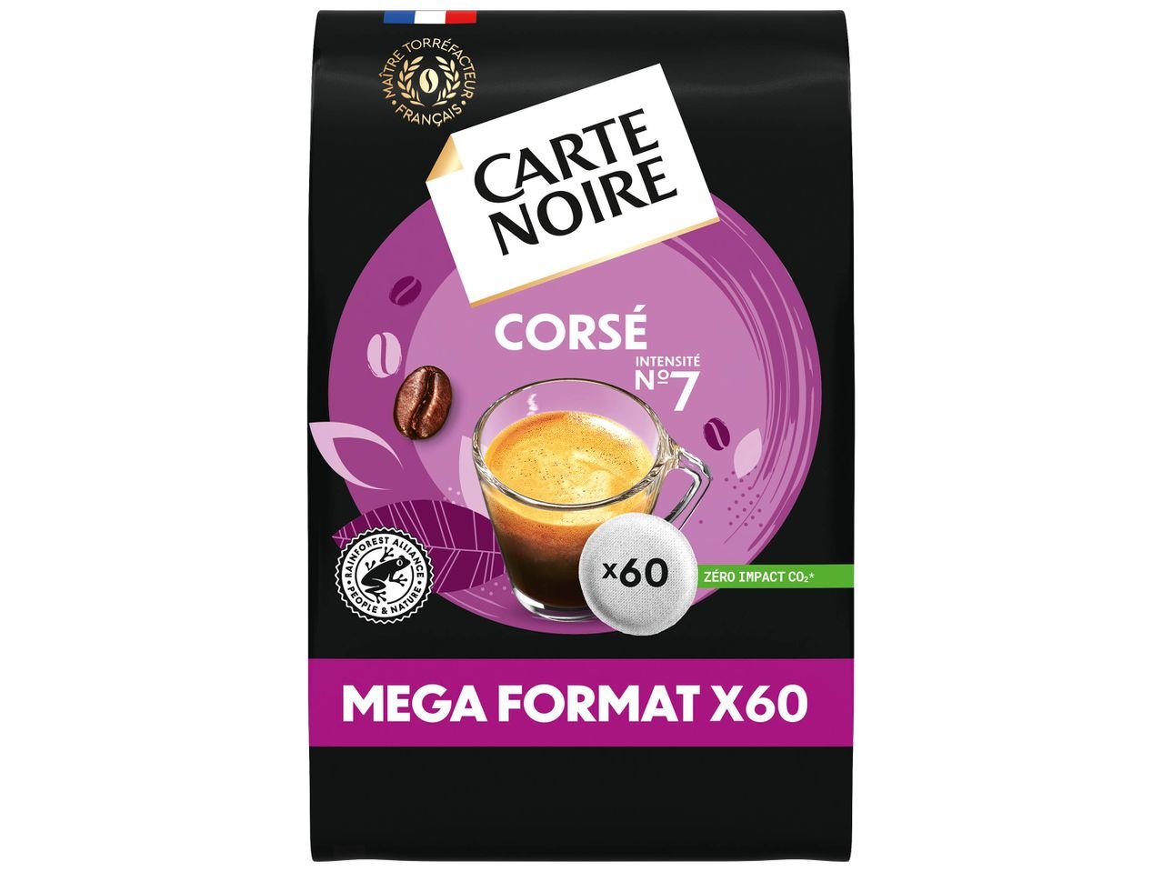 Carte Noire dosettes corsées