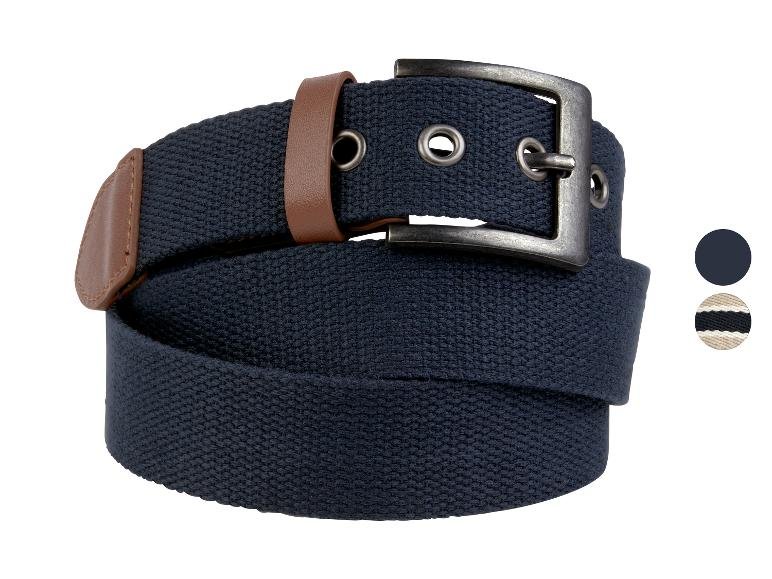 Ceinture en toile homme