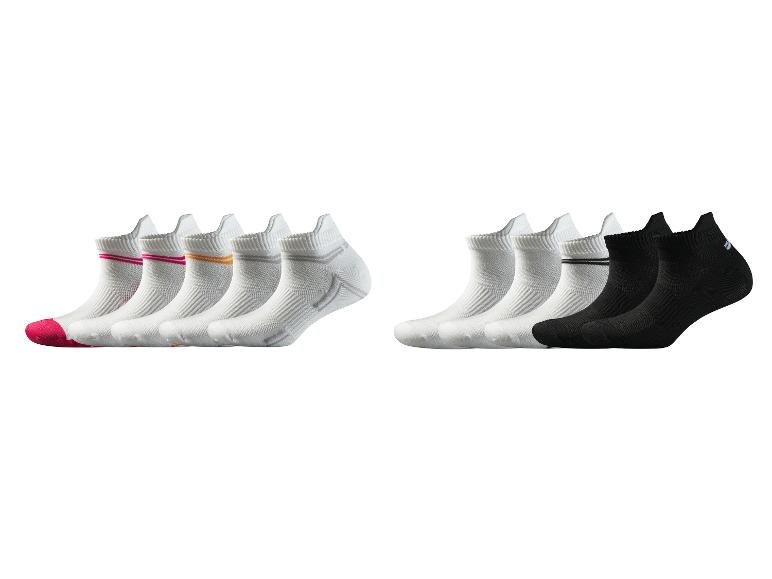 Lot de 5 paires de socquettes de sport femme