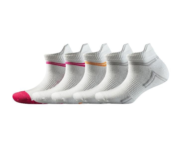 Lot de 5 paires de socquettes de sport femme