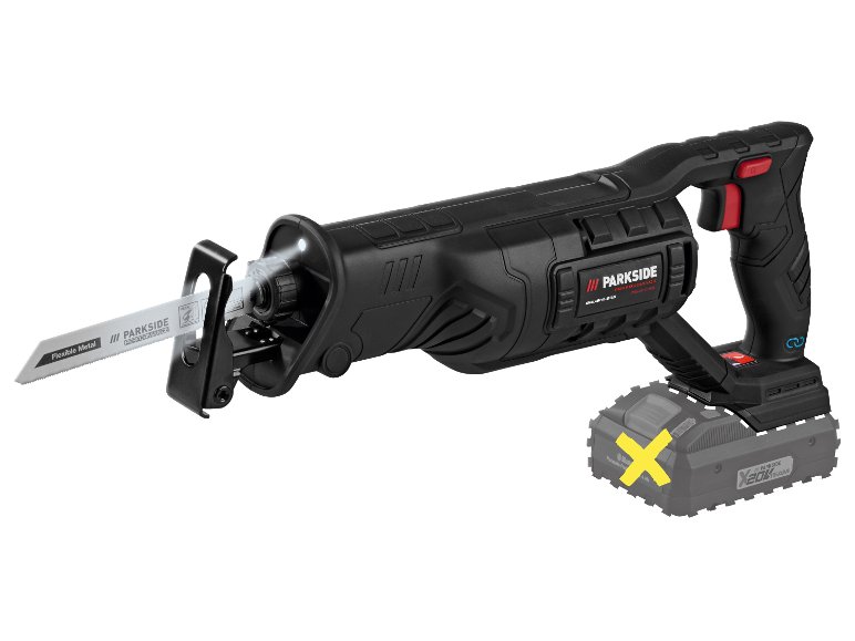 Scie sabre sans fil PSSAP 2028 B2, 20 V