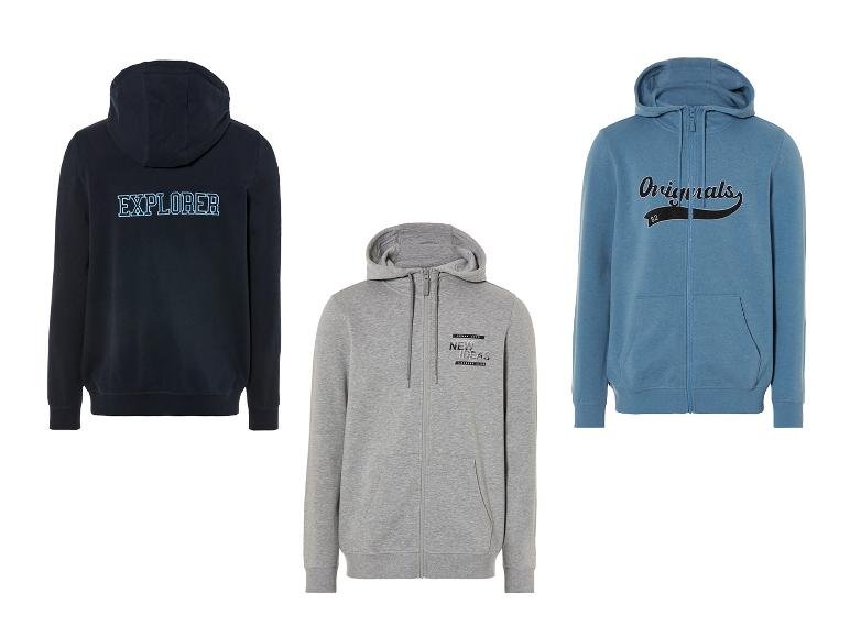 Sweat molletonné homme