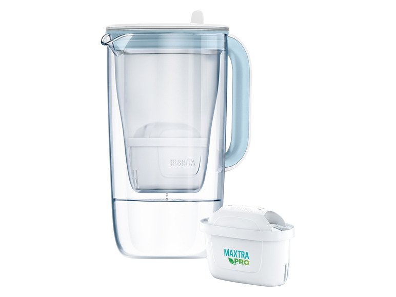 Carafe filtrante en verre