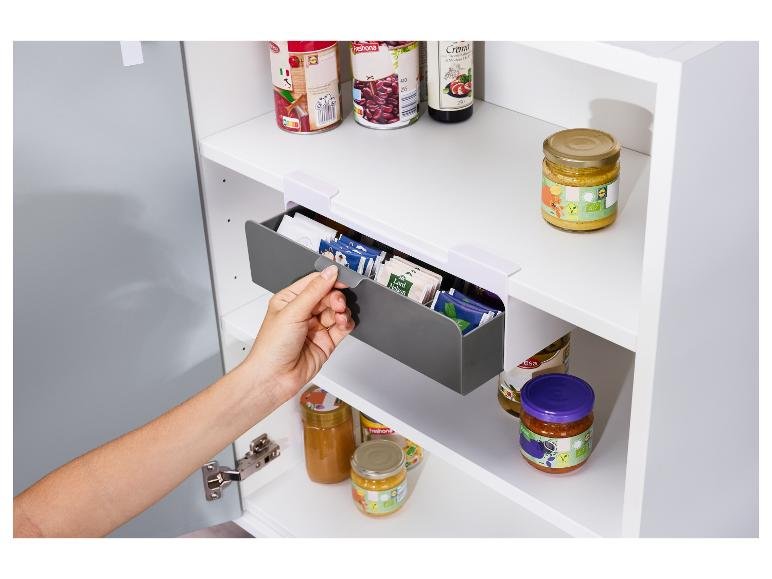 Boîte de rangement ou tiroir sous étagère
