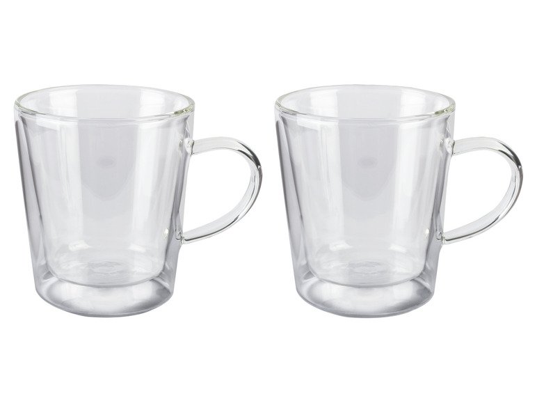 Lot de verres à double paroi
