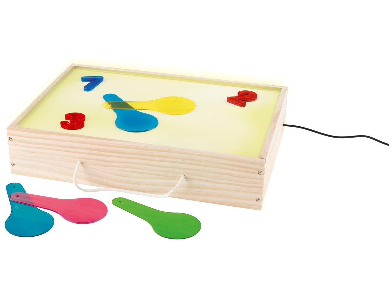 Boîte lumineuse en bois 12