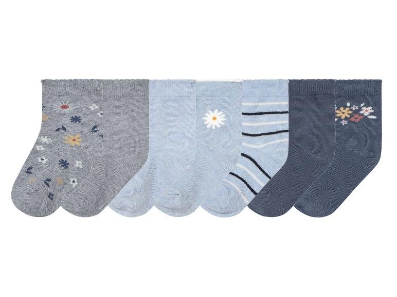 Lot de 7 paires de chaussettes petite fille