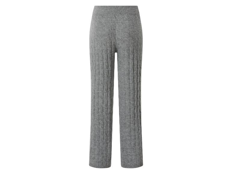 Pantalon en maille fine femme