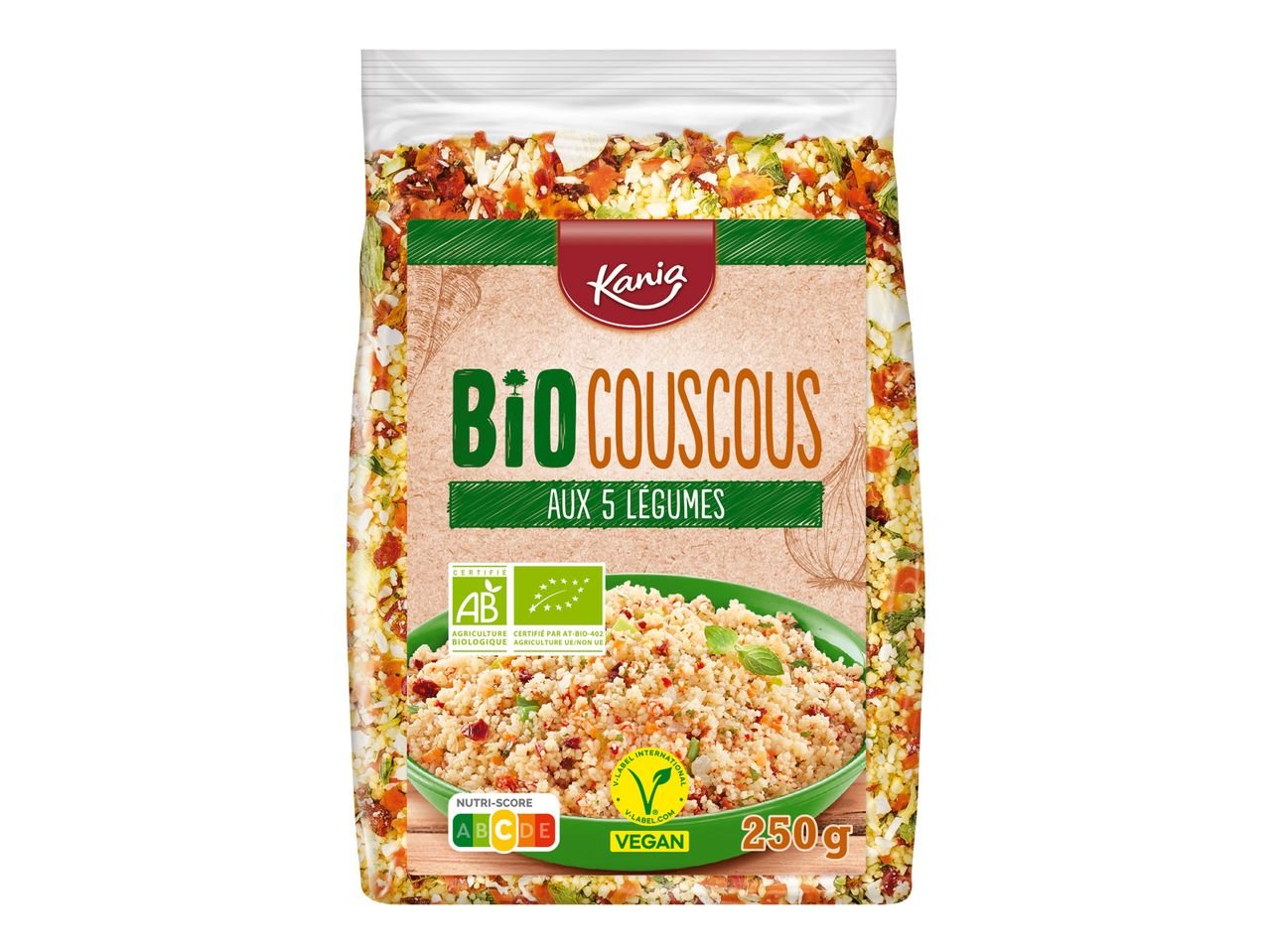 Plats végétariens Bio