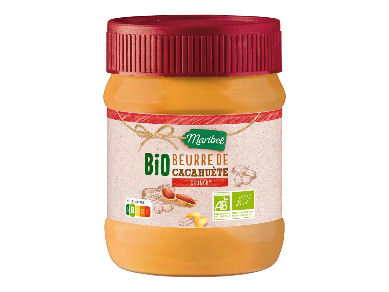 Beurre de cacahuète Bio