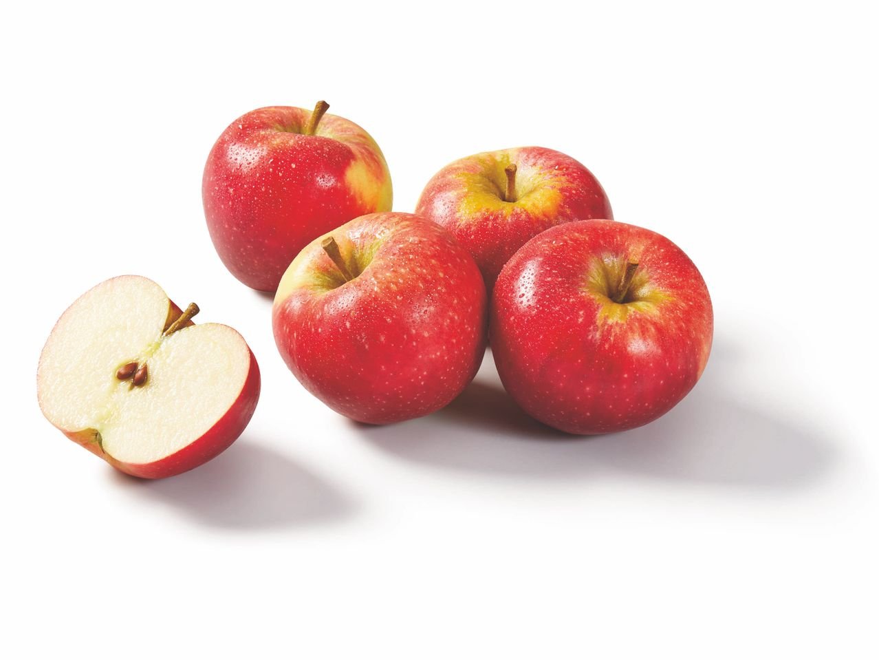 Pomme bicolore