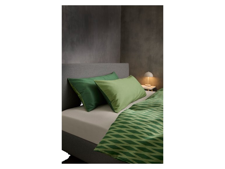 Lot de 2 taies d'oreiller en satin, 70 x 50 cm