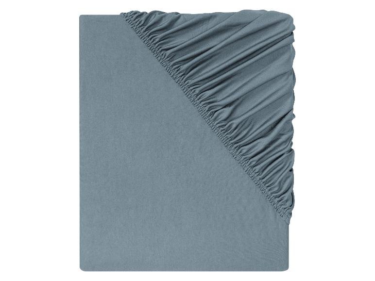 Drap-housse en jersey microfibre, 140-160 x 200 cm