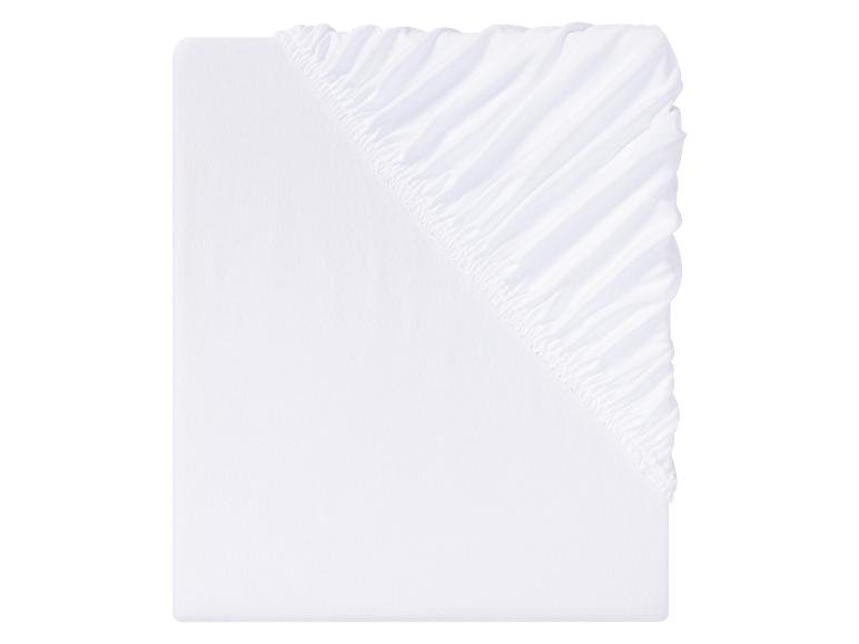 Drap-housse en jersey microfibre, 140-160 x 200 cm