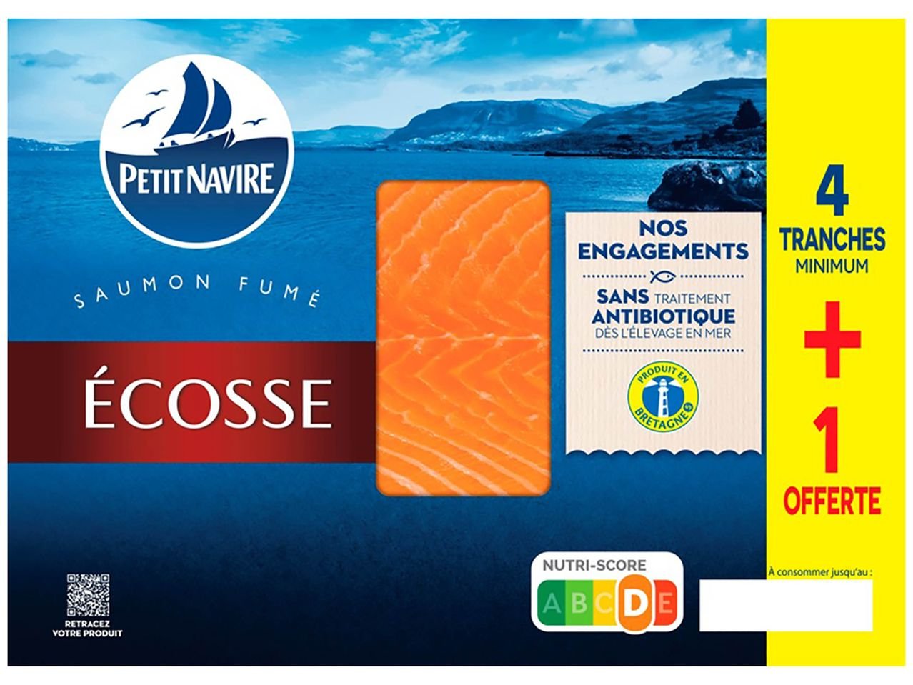 Petit Navire saumon fumé Écosse