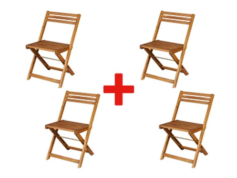 Lot de 4 chaises SEVILLA