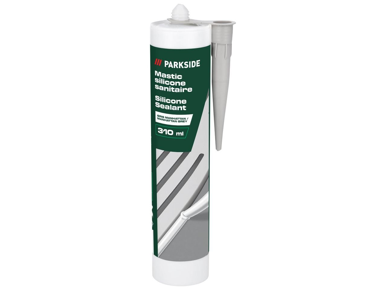 Mastic silicone anti-moisissures