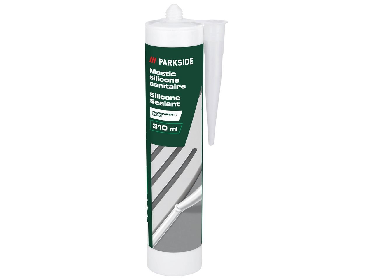 Mastic silicone anti-moisissures